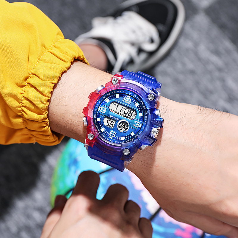 transparent men's watch for men and women