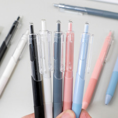 高品質ニュートラルペン、白ペン、速乾性プッシュ式STペン先、学生試験専用サインペン卸売