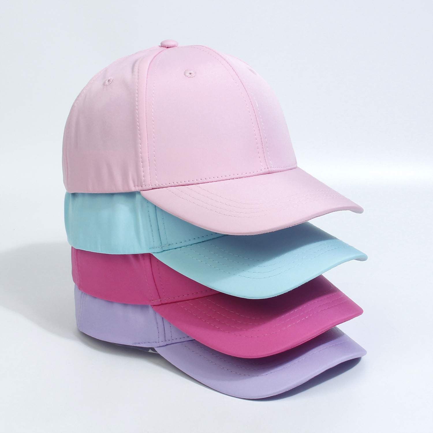 Daily Occasion Polyester Material Children Unisex Unisex Casual Simple Style Heart Shape Solid Color Butterfly Printing Curved Eaves Baseball Cap
