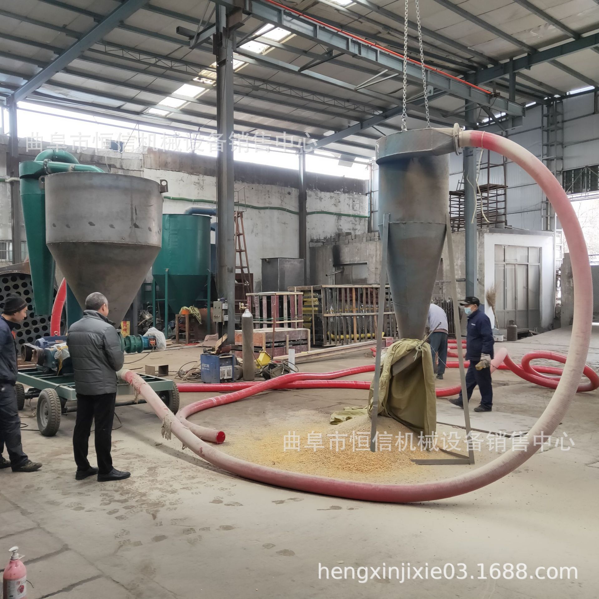 玉米粒除尘风力吸粮机zcjb 仓库用远距离气力输送机厂家 自产自销