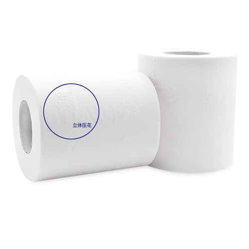 Hotel hotel roll hollow roll guest room small roll B&B toilet paper commercial heart roll wholesale toilet paper