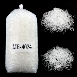 儿童透明小皮筋高弹力发绳发圈TPU一次性透明白色橡皮筋厂家批发