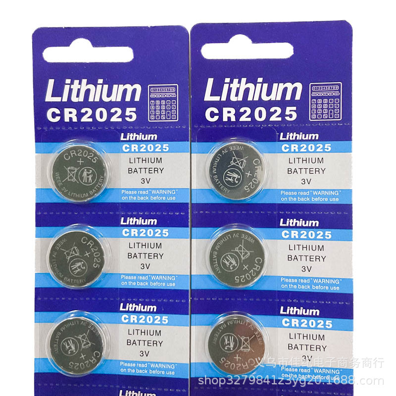 CR2025 3V 纽扣电池 2025电子批发