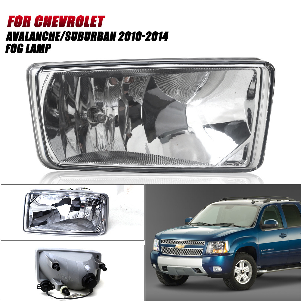 Para Chevrolet 10 - 14 Avalanche / SUBURBAN conjunto de lámpara de niebla delantera halógeno lámpara de barra de luz diurna image 2