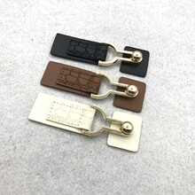 厂家批发PU皮革皮对扣裙子装饰扣子风衣毛衣羊羔毛呢批发