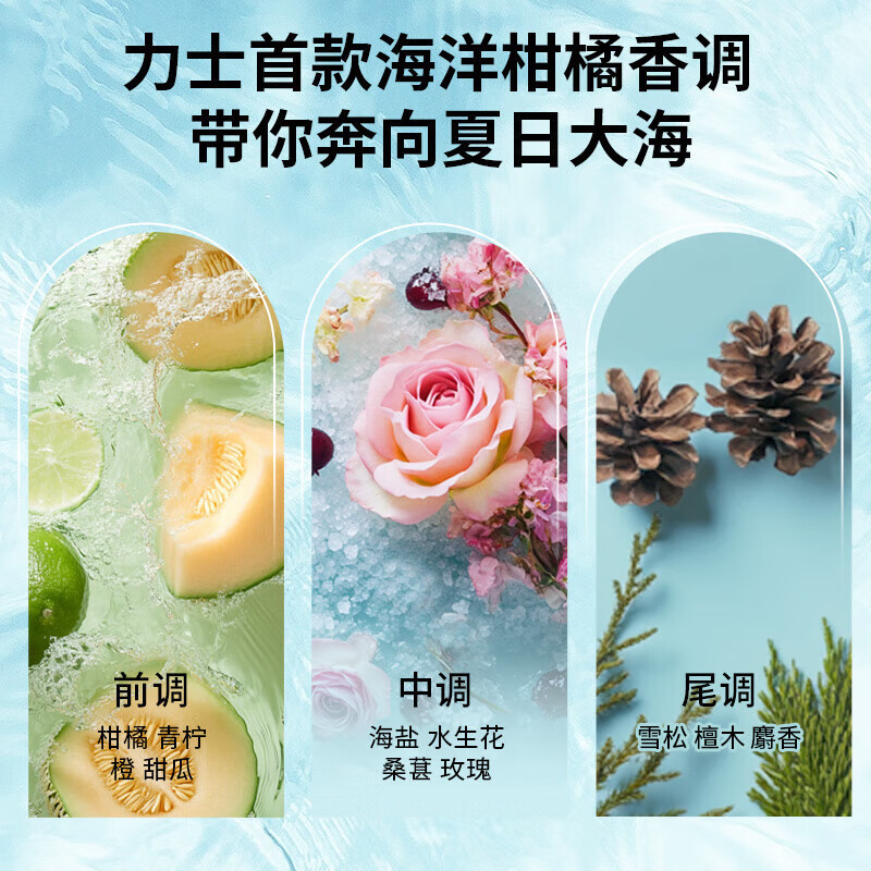 力士气泡爽肤二合一持久留香沐浴露700G男女士香氛清洁沐浴液