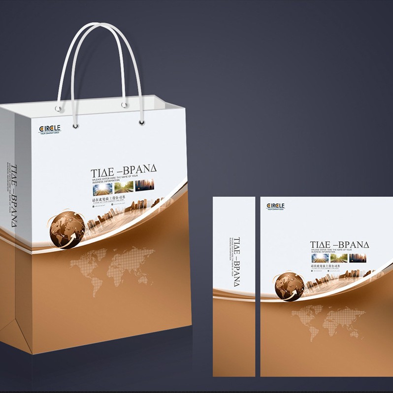 福州印刷厂 直销 企业手提袋 服装纸袋 制作印刷logo