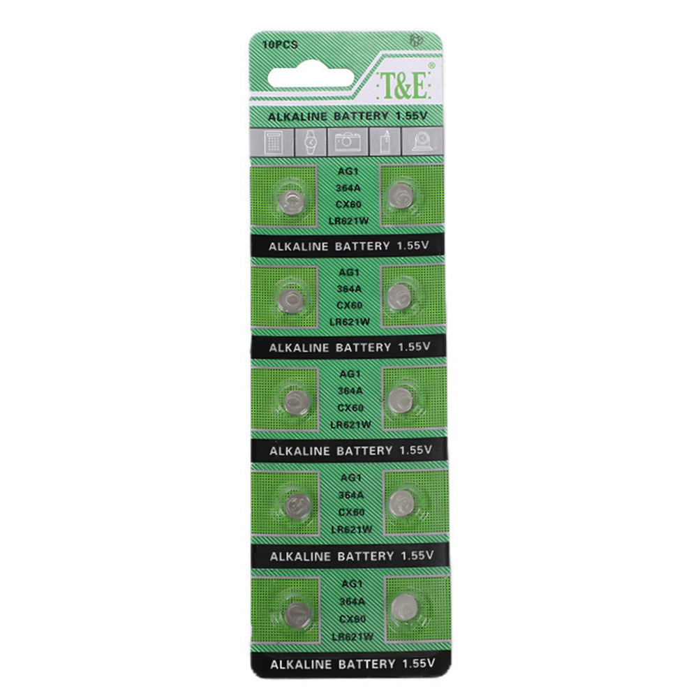 Factory spot universal AG1 single card LR621 watch 364 earphone electronic products special zinc manganese battery wholesale 6