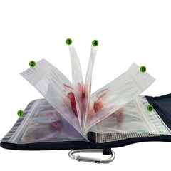 Luya Soft Bait Bag Storage Bag Fishing Bait Storage Bag Waterproof Large Capacity Can Be Separately Detached Conveniently Portable Fishing Gear Bag