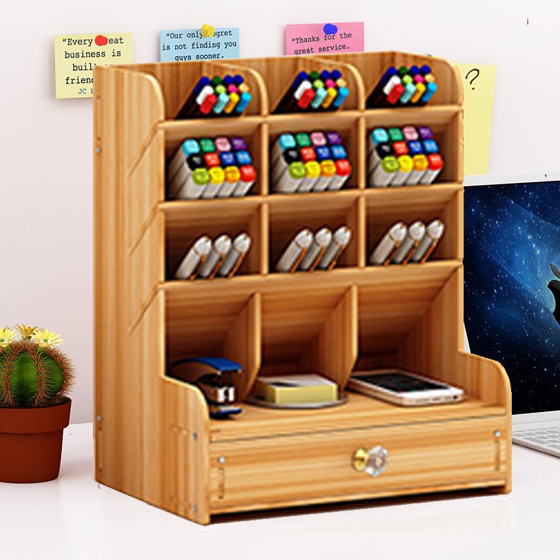 Talápices con múltiples rejillas, caja almacenamiento ma ra, papelería creativa diy, estante escritorio, oficina cajón