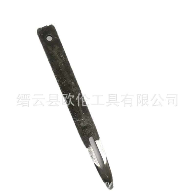 轮胎制造加工专用手工弯头沟槽花纹去除胎毛刀片割毛胶溢胶刀具高