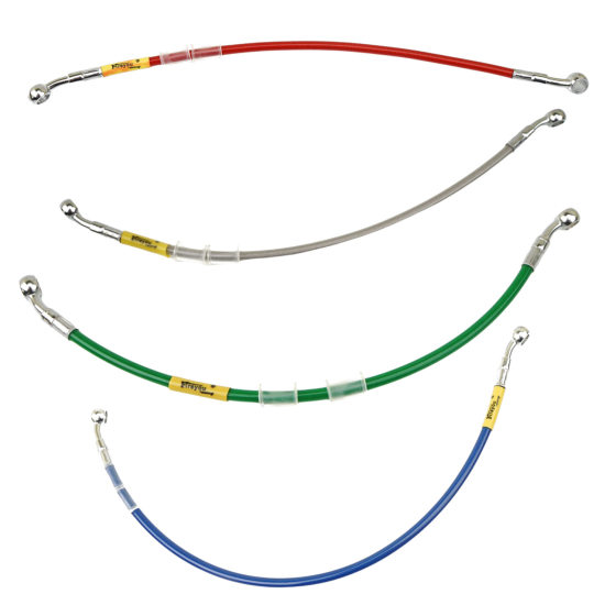 Motorcycle brake hose joint color 28-28 braided hose aluminum alloy M10 universal throat modification accessories