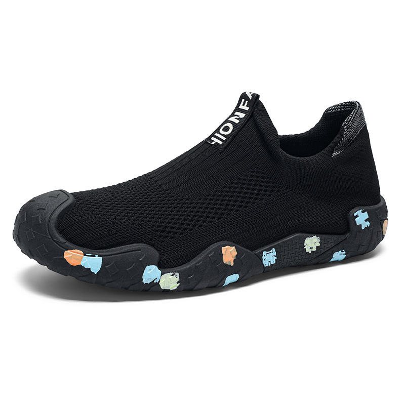 Zapatos para hombres primavera de 2026 nueva moda versátil hombre zapatos de malla transpirables antideslizantes zapatos casuales para correr image 6
