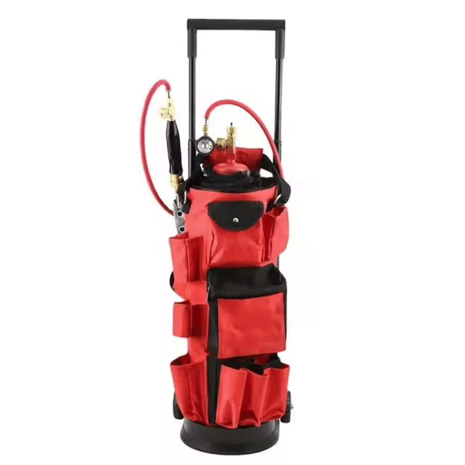 8L Ткань Тележка Инструмент Мобег Красный