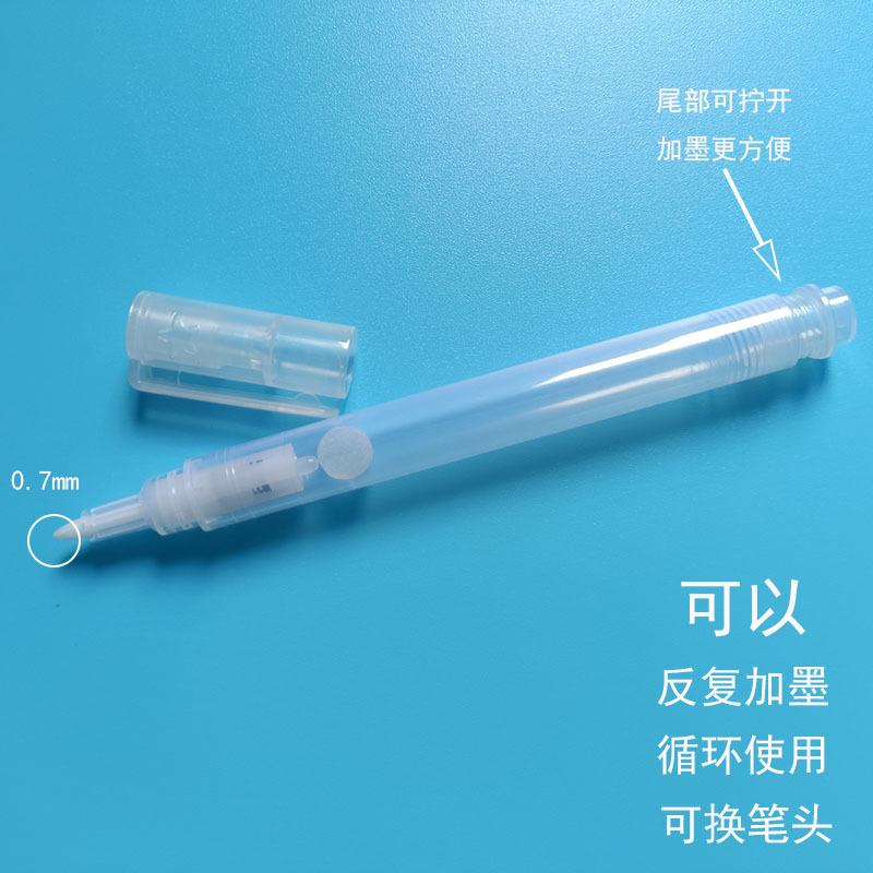 Pluma de pintura de oro pluma vacía cáscara de la pluma de pintura pluma vacía cáscara de la pluma vacía tubo de la pluma auto-llenado de tinta pluma vacía cáscara de la pluma de tinta tubo de la pluma de pizarra