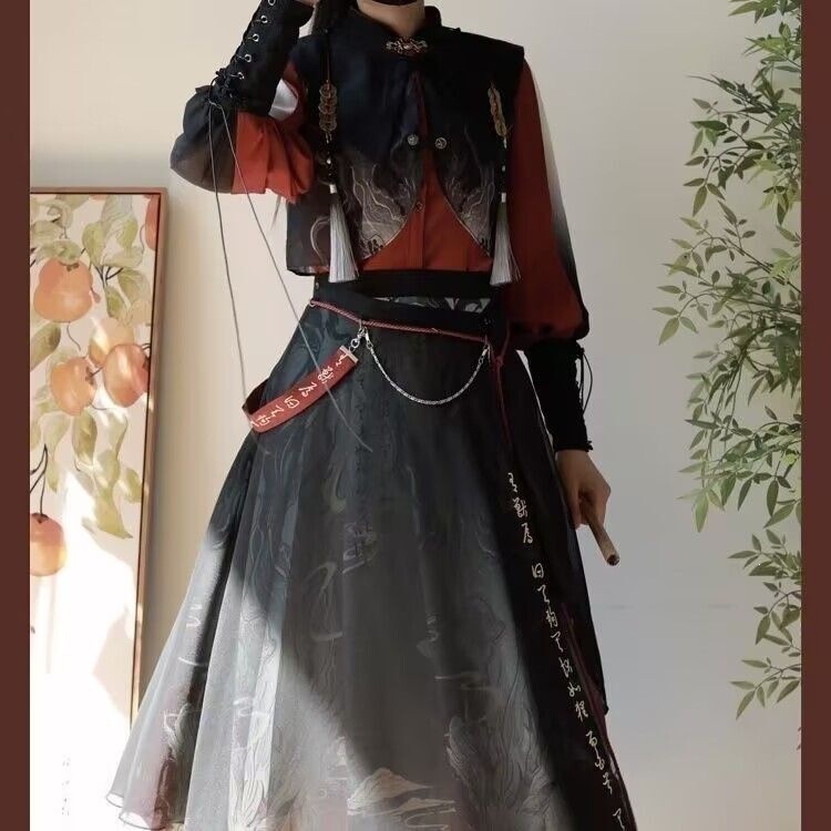 New Style of Improved Hanfu for Men with Han Elements, Martial Arts Style, Ancient Costume, New Chinese Style National Style Clothing