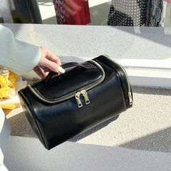 2023新款化妝包網紅手提化妝袋外出旅遊洗漱包大容量化妝品收納包