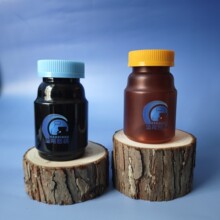 供应塑料瓶包装瓶保健品瓶双层盖葫芦瓶胶囊瓶塑胶瓶药瓶异型瓶