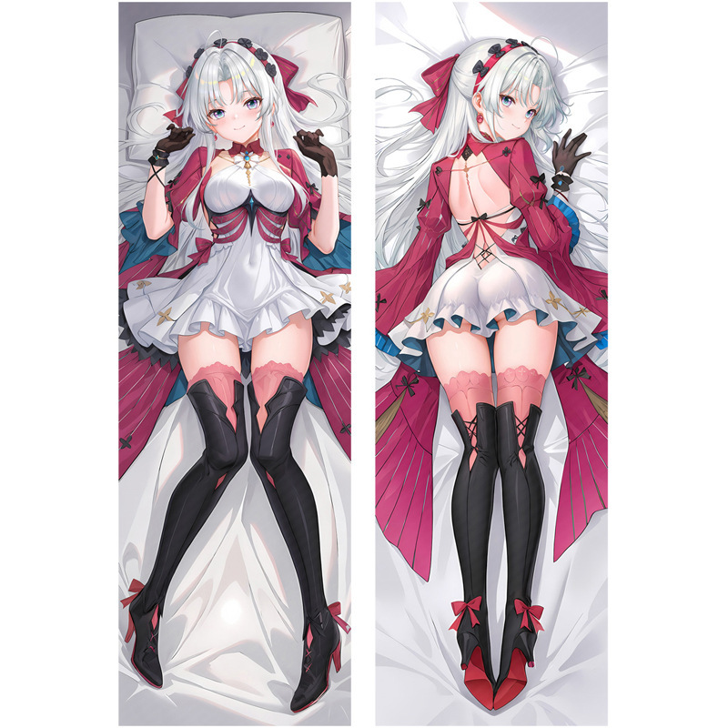Mingchao Kelita 等身大枕オタク二次元アニメーション周辺ベッドサイドロング枕枕カバー 2way|undefined