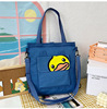 Shopping bag, cartoon cute capacious handheld bag strap, backpack, worn on the shoulder, Korean style
