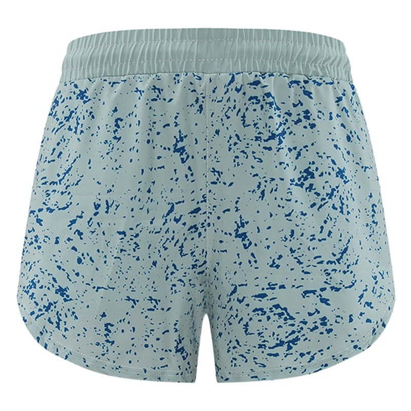 Nuevos pantalones cortos deportivos de poliéster casual al aire libre para correr yoga fitness pantalones de tres puntos de verano Pantalones cortos de secado rápido para mujeres