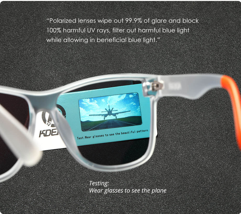One-piece Lens Sunglasses HD Polarized Outdoor Athletic Glasses