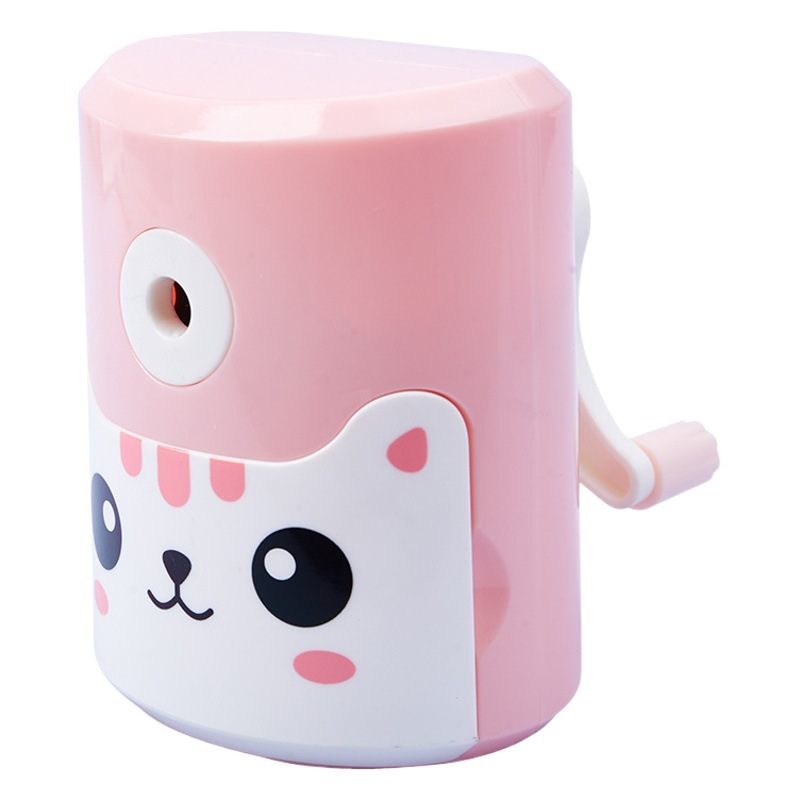 Gezhihappy 7809 sacapuntas creativo estudiante suministros pluma automática alimentación lápiz sacapuntas aleación acero cuchillo núcleo sacapuntas