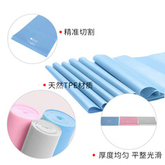 Manufacturer wholesale elastic band fitness resistance band strength training yoga muscle stretching unisex glute lifting shoulder opening