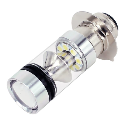 Motosiklet Tək Dırnaqlı Ön Fənər 100W 20Led 3030 H6 Px15D Led Lampası Yaxın/Uzaq Şüa