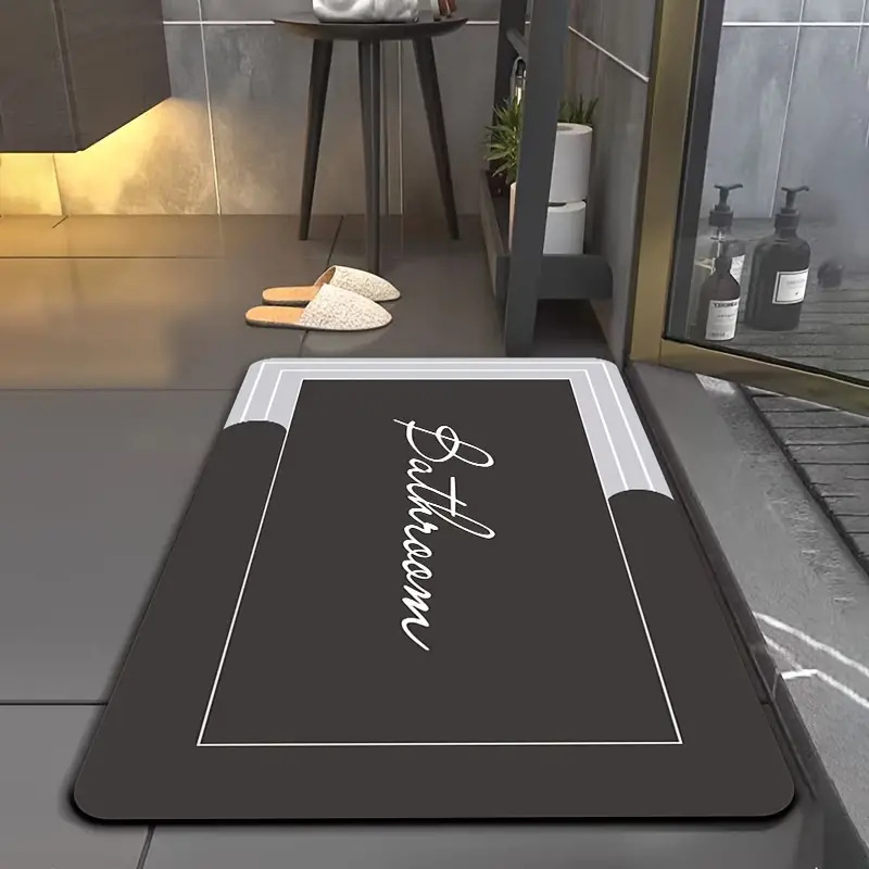 New Bathroom Bathroom Floor Mats Toilet Kitchen Bathroom Door Mats Bathroom Non-Slip Foot Mats Floor Mats