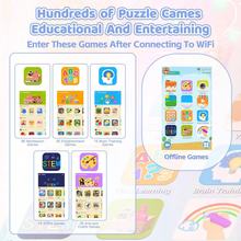 跨境热供D5儿童多语种学习机玩具亲子互动早教点读平板益智