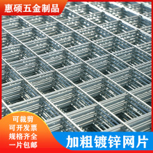 镀锌铁丝网片电焊网格加粗防护网围栏养殖钢丝网小孔铁网格网狗笼