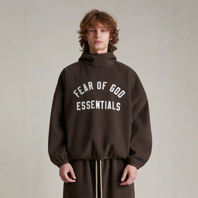 Essentials Hhh American Trendy Brand Embroidered Letters Loose Casual Autumn and Winter Couple Hooded Sweatshirt Men and Women Cotton Essentials Hhh American Trendy Brand Embroidered Letters Loose Casual Autumn and Winter Couple Hooded Sweatshirt Men and Women Cotton