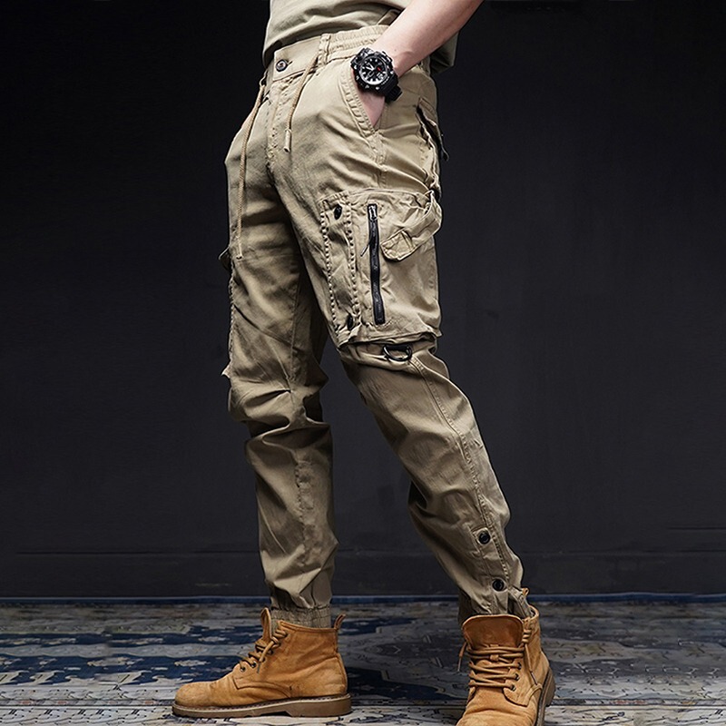 Source Manufacturer American Retro Heavy Multi-Pocket Cargo Pants Men's Trendy Brand Drawstring Pants Wide-Leg Cross-Border Casual Pants Source Manufacturer American Retro Heavy Multi-Pocket Cargo Pants Men's Trendy Brand Drawstring Pants Wide-Leg Cross-Border Casual Pants