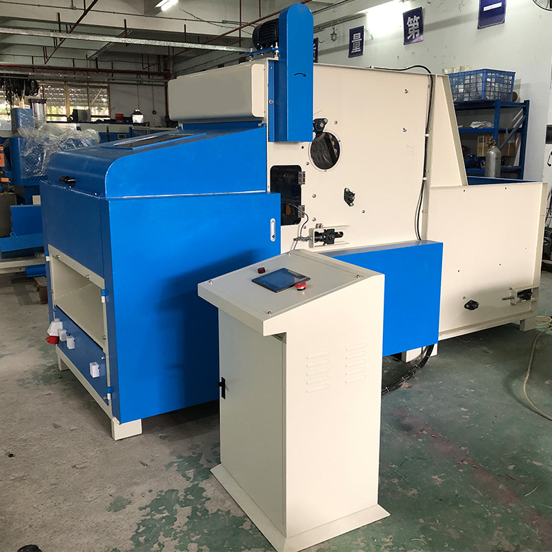 Fabricantes personalizados almohada de núcleo grande y pequeño llena de prendas de plumón máquina de llenado de algodón automático almohada máquina de llenado de algodón fábrica de máquina de estampado de algodón