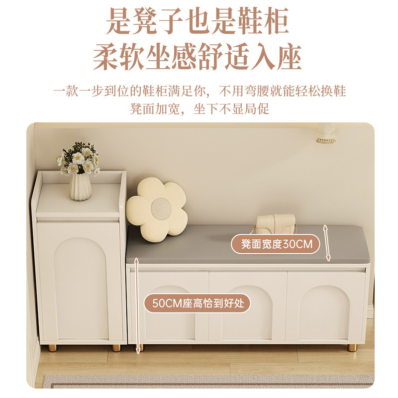 Shoe Cabinet for Home Entrance, Popular New Model Indoor Entryway Cabinet, Integrated Outdoor Hallway Storage Shoe Rack