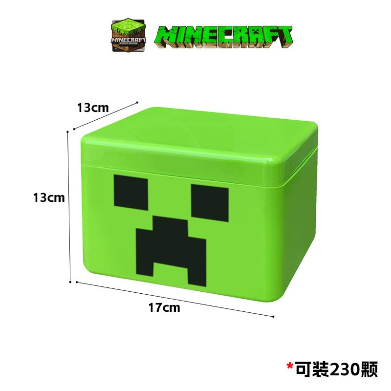 Магнитные конструкционные блоки (Minecraft) деревянные магнитные кубики, развивающая сборка, случайные цвета