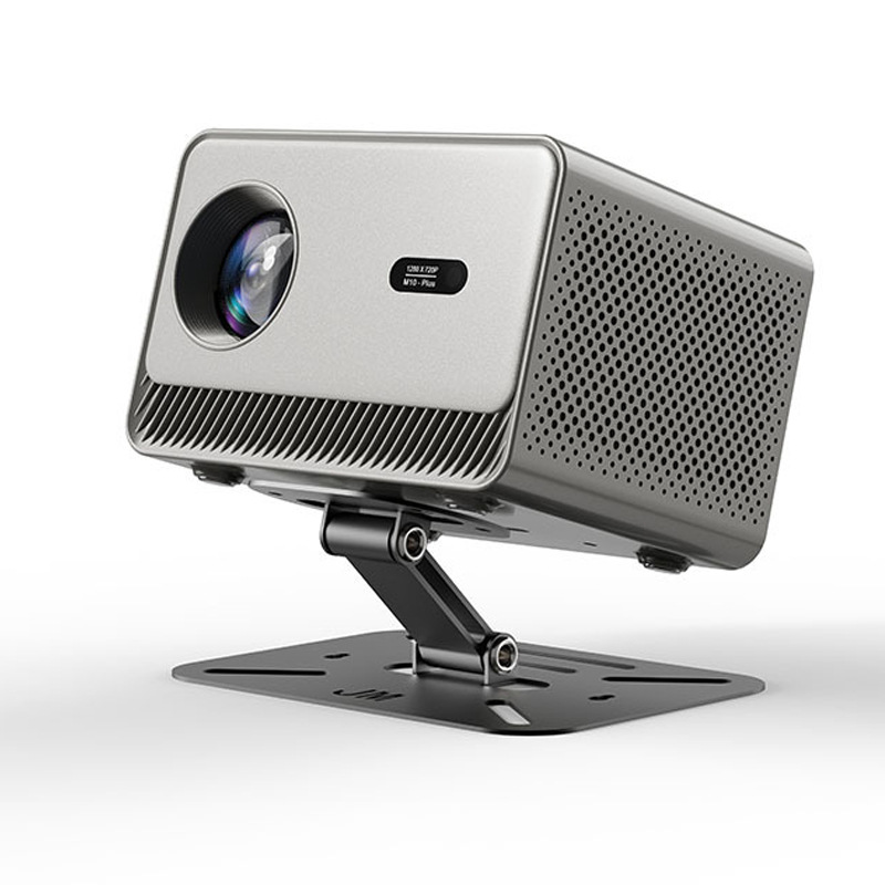 Transfronterizo 1080P proyector Android HD portátil con soporte inalámbrico Bluetooth proyector de oficina en el hogar