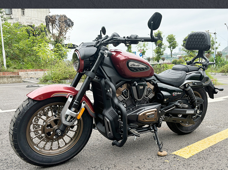Suitable for Wuji Cu625 Motorcycle Bumper, Anti-Fall Guard Bar, Shift Lever, Folding Backrest, Side Bag, and Rack Modification