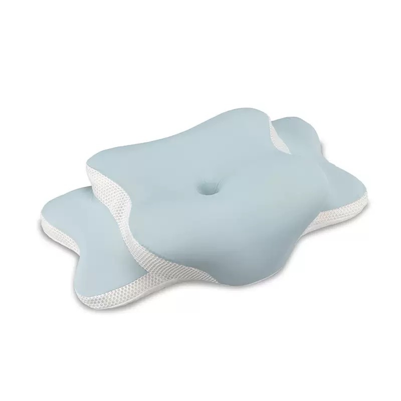 Explosión transfronteriza almohada de algodón de memoria de doble capa de perfil aerodinámico, almohada de sueño transpirable, capa gruesa de seda de hielo, cubierta de almohada de orejas grandes image 9