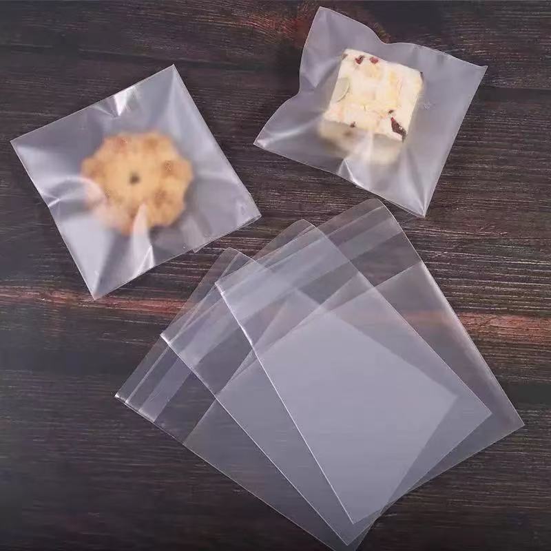 Thickened Frosted Cookie Bags with Self-Adhesive Seals, Snowflake Pastry Packaging Food Bags, Cp Composite Matte Film Material Thickened Frosted Cookie Bags with Self-Adhesive Seals, Snowflake Pastry Packaging Food Bags, Cp Composite Matte Film Material