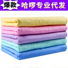 OPP Bucket Synthetic Fawn Skin Towel Large Bucket Car Care Maintenance Washing Wiping Towel Pet Dry Shampoo Towel