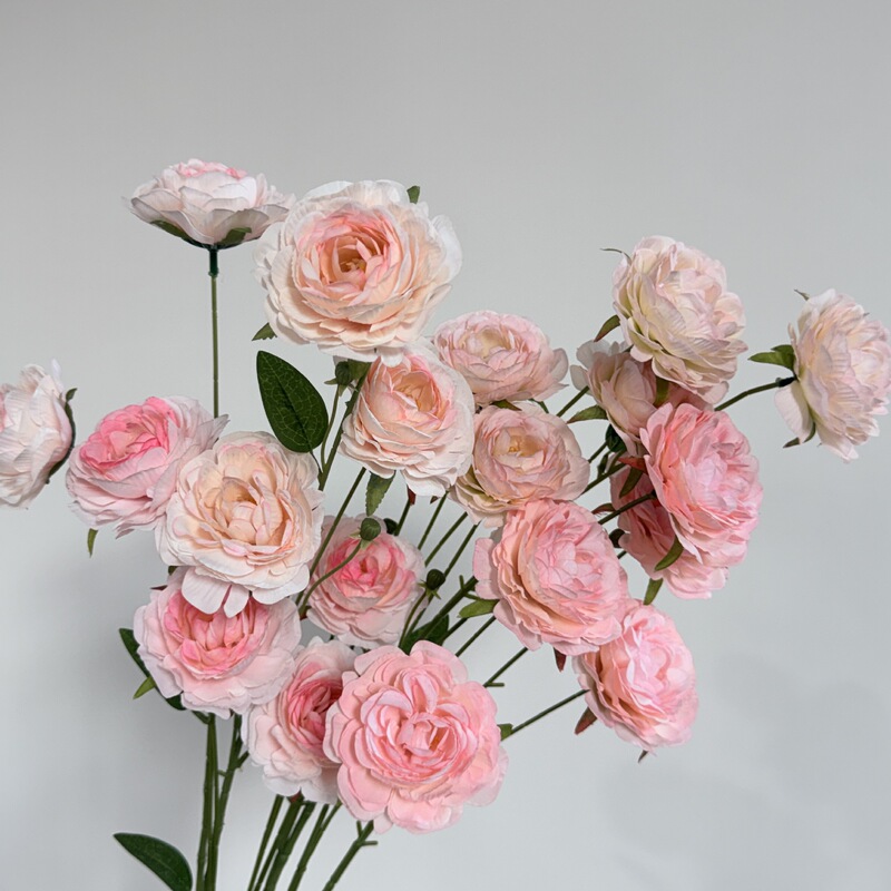 5 Exquisite Peony Artificial Flowers, Rose Artificial Flower Bouquet, High-End Realistic Wedding Artificial Flower Scene Arrangement 5 Exquisite Peony Artificial Flowers, Rose Artificial Flower Bouquet, High-End Realistic Wedding Artificial Flower Scene Arrangement