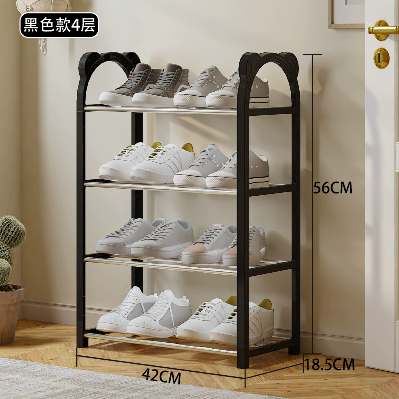 Simple shoe rack assembly multi-layer household shoe cabinet rental space-saving multi-functional shelf