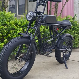 Super73 Style Retro Electric Bicycle Off-Road Fat Tire E-Bike