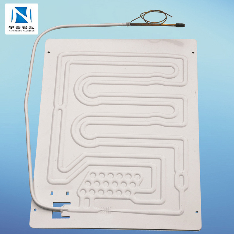 图纸双管铝板汽车散热器  吹张板式机器设备散热器