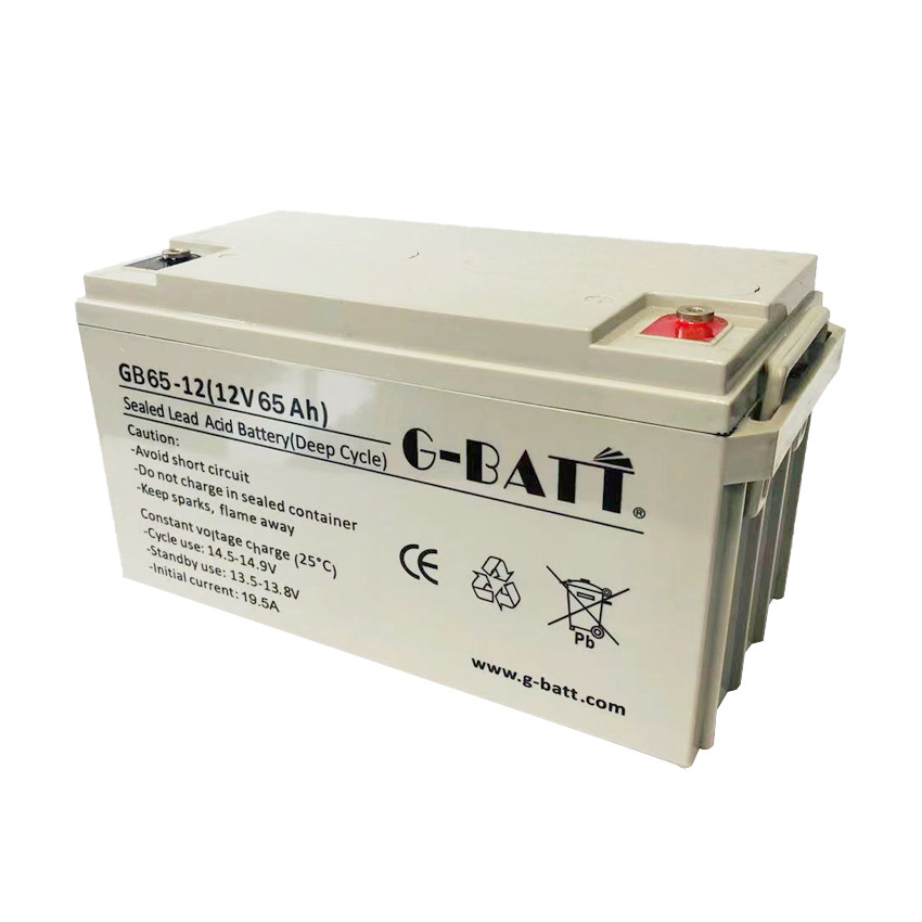 厂家直供12V65AH铅酸蓄电池 胶体电池 大功率放电