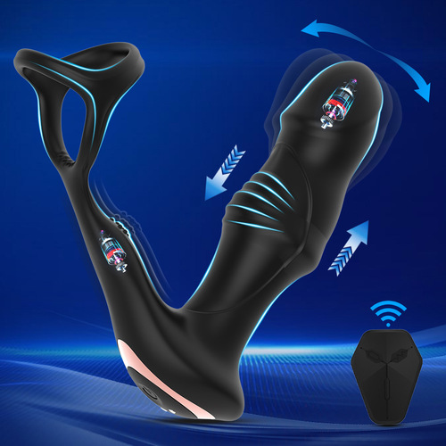 New Arrival Foreign Trade Prostate Vibrating Massager — Unisex, Wireless Remote-Controlled, Rechargeable Vibrator for Masturbation—Wholesale