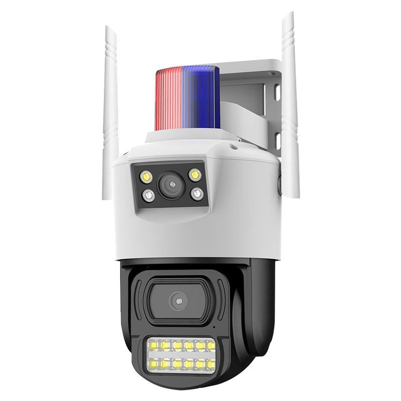 Cámara PTZ de Doble Lente 4G V380 de ABS Impermeable para Exterior e Interior image 5