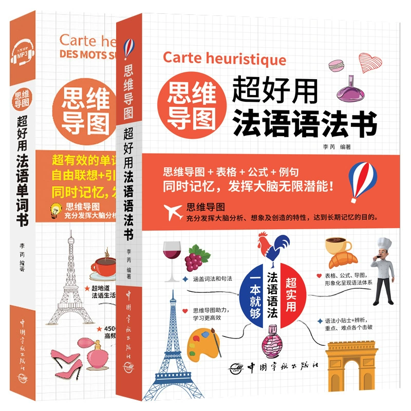 Mind map супер простой в использовании словарь по-французски и грамматика Hello French Новая классика французского язык_now